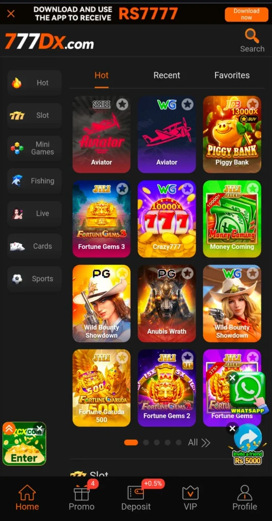 777DX Game