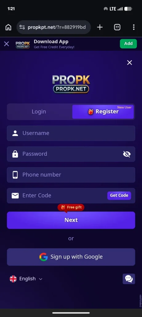 PROPK Game